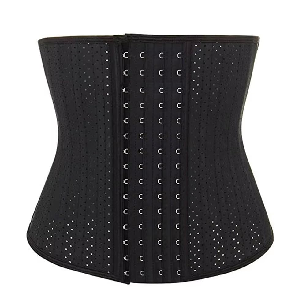 jmall Waist Trainer Corset for Weight Loss Latex Waist Cincher Slimming Hourglass Body Shaper for Women-picture-37