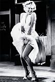 Marilyn Monroe White Dress 8' x 10' Poster Print by Sam Shaw