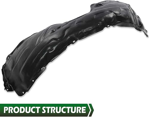 Miniatura 2 de GRAND ORANGE Juego de 2 protectores de guardabarros delanteros compatibles con Toyota Camry 2007-2011 5387506060 TO1251122 TO1250122 izquierdo del