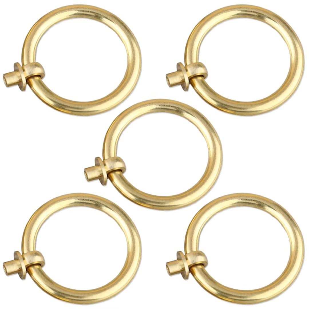Poignées de porte d'armoire robustes en bronze pour une ouverture fluide de commode