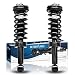 Front - New Front Driver and Passenger Side Complete Strut & Spring Assembly for 2009 2010 2011 2012 2013 Ford F-150 4x4 - Front