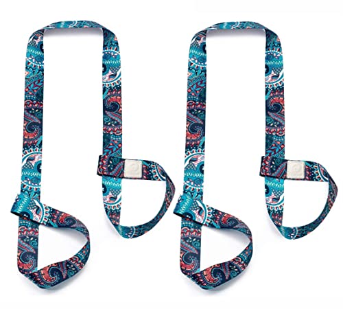 Yoga Mat Straps - Teeyar 1 or 2 Pack