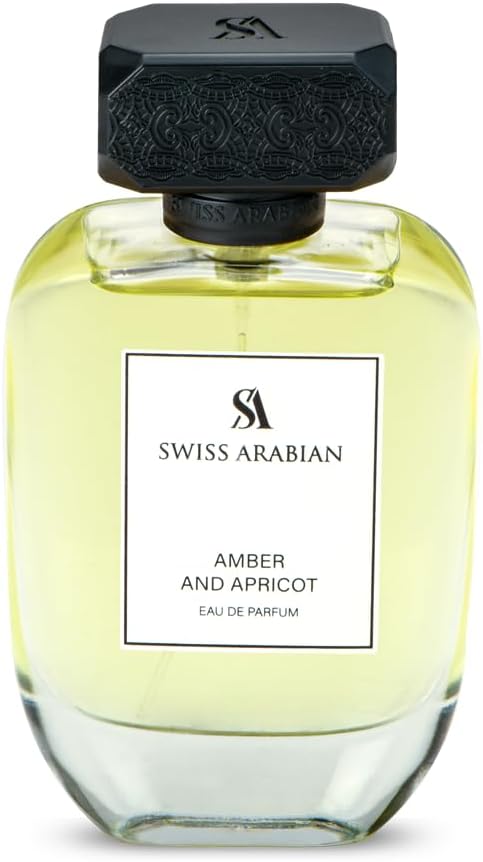 Swiss Arabian Amber and Apricot - Arabian Perfume for Women - Long Lasting Perfume for Women - Women's Perfume - Fruity, Gourmand Fragrances - 3.4 oz