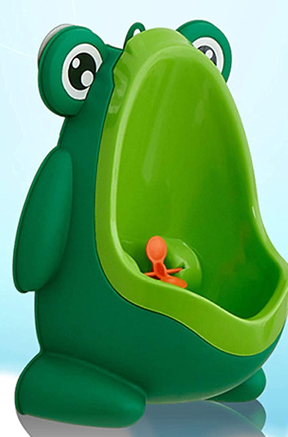 Doliva Frog Baby Toilet Training Kids Potty Urinal Pee Trainer with Funny Aiming Target, Children Standing Wall-Mounted Urinal, Removable Toilet Pee Trainer for Kids Toddler Boys Multi color
