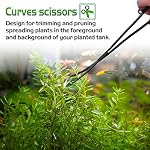 6 in 1 Aquascaping Tool Kit with PH Tester, Black Steel Aquatic Landscaping Equipment Perfect to Create A Stunning Underwater Scape for Fish Tank