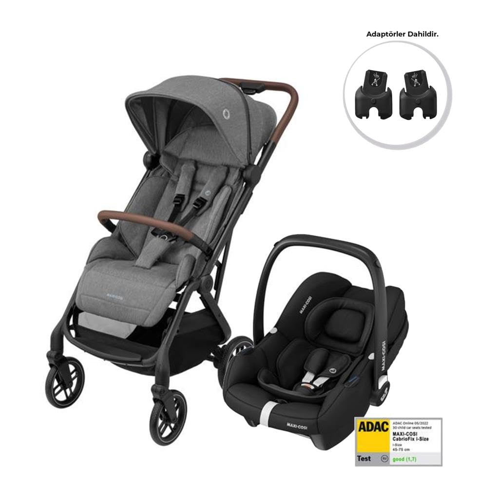 Maxi-Cosi Soho-Cabriofix i-Size Ana Kucaklı Ultra Kompakt Seyahat Sistem Bebek Arabası…