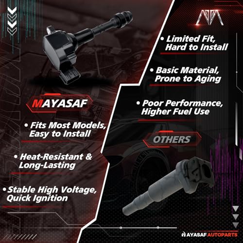 MAYASAF UF349 [Pack of 1] Ignition Coil for Nissan Altima/350Z/Frontier/Maxima/Murano/Pathfinder/Quest/Xterra/Armada, Infiniti I35 QX4 UF349 C1406 5C1403 by MAYASAF - Image 5