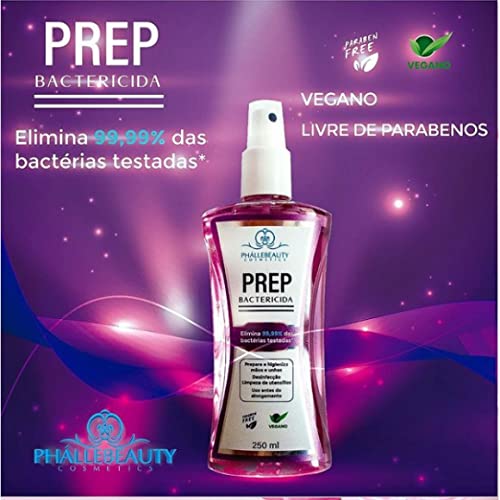 Prep Bactericida 250ml - Phállebeauty