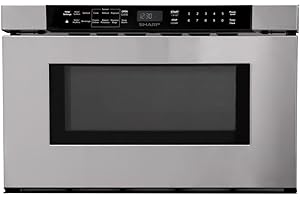 SHARP Drawer Microwave 24 Inch Stainless Steel