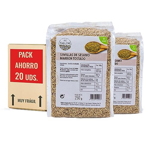 INT SALIM - SESAMO TOSTADO PACK 20 UDS.