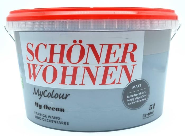 Schöner Wohnen - my colour Wandfarbe matt - 5039 My Ocean 5,0 l