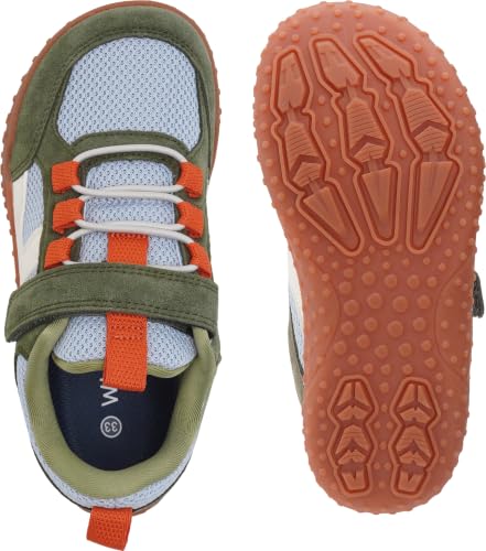 Image of WHITIN Little /Big Kid Wide Barefoot Shoes | Retro Sneakers for Boys /Girls | Adventure-Ready