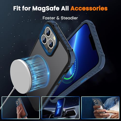 Coque iPhone 15 Pro Max antichoc et magnétique puissante mate - 4