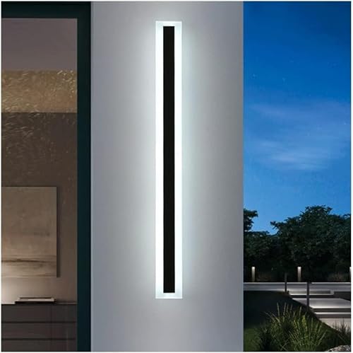 HCZKIUJY Long LED Aluminum Wall Sconce,Kitchen Light (Cold White-40CM/11W)