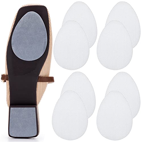 Image of GADEBAO Non Slip Shoe Pads - Odorless Silicone Anti Slip Shoe Grips, High Heels Non Skid Sole Protector Stickers (Clear - 8 Pcs)