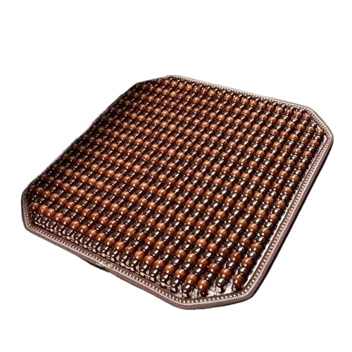 Coussin de siège voiture d'été housses universelles imperméables perles en bois