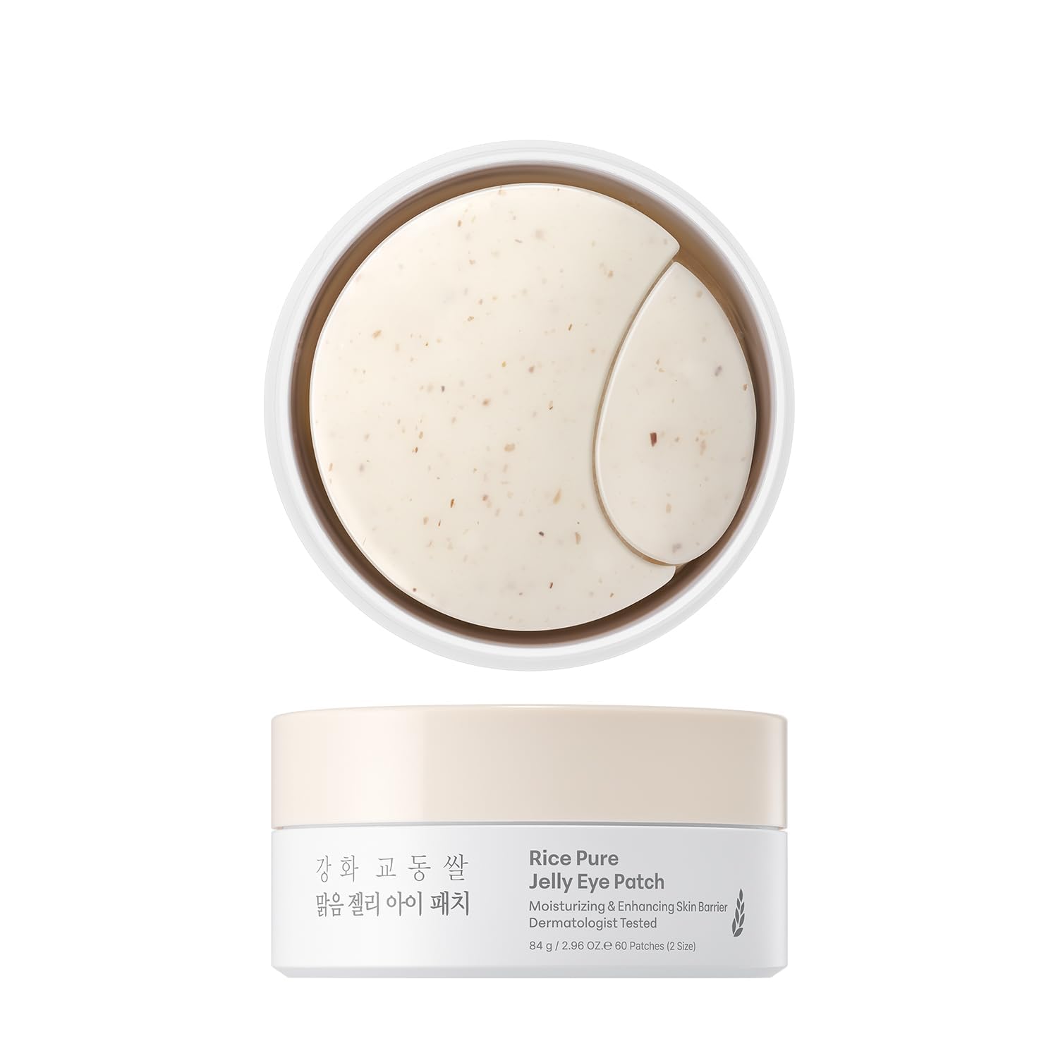 THANKYOU FARMER Rice Pure Jelly Eye Patch 60 Patches - Korean patch occhi, Patch occhiaie e borse, Maschera collagene occhio, Niacinamide, Borse