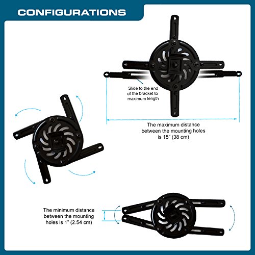 QualGear Projector Ceiling Mount Accessory - Image 3