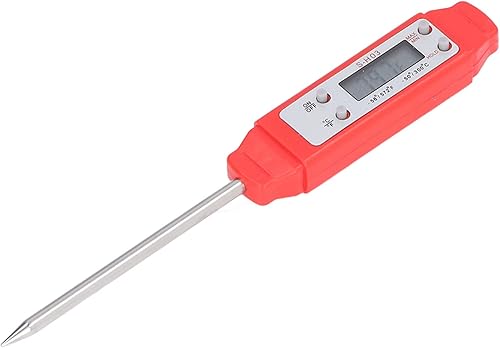 Miniatura 10 de CHICIRIS Termómetro de alimentos, calibración automática estilo bolígrafo de alta precisión, termómetro digital de bolsillo electrónico de cocina