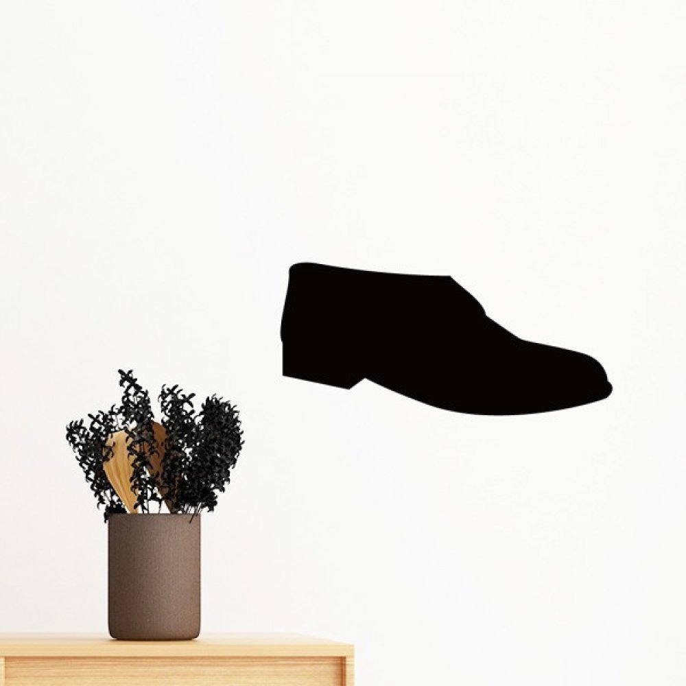 Chaussures en Cuir Sticker Mural pour Décoration Chambre Ambiance Moderne Dressing