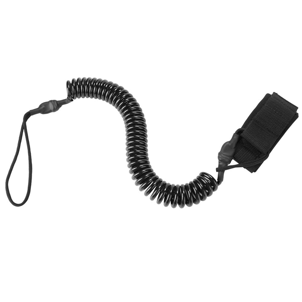 TPU Surfboard Le Coiled Cord Surfing Foot Rope for Paddle Board Premium Surf Le for Surfing and Convenience