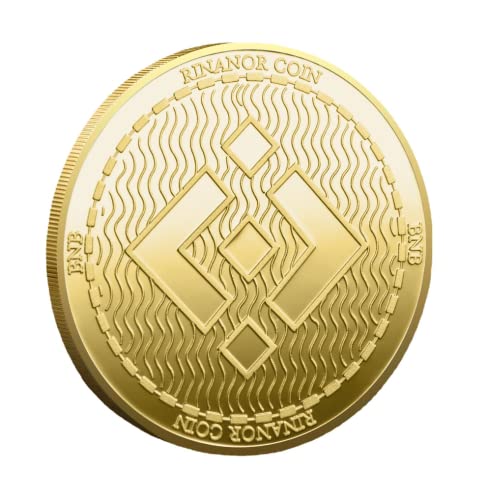 Pièce BNB Pièces cryptées Pièce préférée de la Crypto-Monnaie Pièce commémorative Iota Pièce d'art du défi Binance Cover