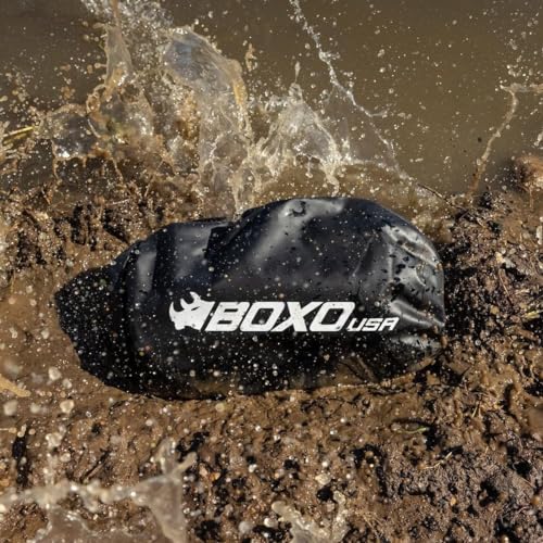 BOXO USA Bolsa Seca Impermeable - Mantiene Herramientas Secas - Almacenaje Ligero 20L, NEGRA miniatura 3