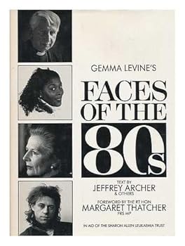 Hardcover Gemma Levine's faces of the 80's Book