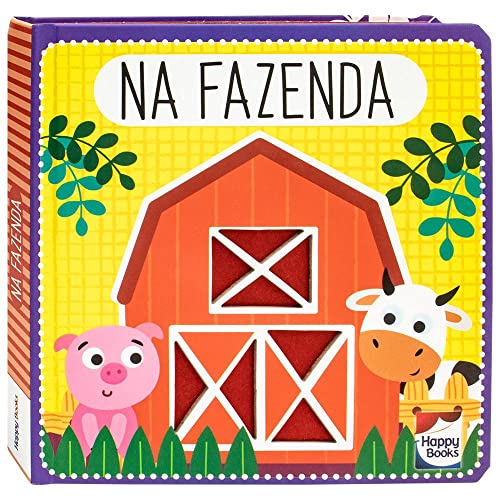 livro livrinho de feltro na fazenda