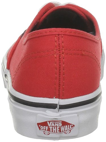 Image of Vans Boys' Girls' Authentic Sneakers Red Size: 6.5