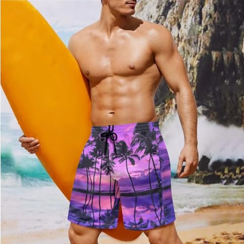 Hawaiian Couples Matching Swimsuits Women's Bikini Sets with Men's Swim Trunks3