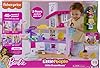 Fisher-Price Little People Toddler Toy Barbie DreamHouse Playset with Music Lights & Figures for Pretend Play Kids Ages 18+ Months #5