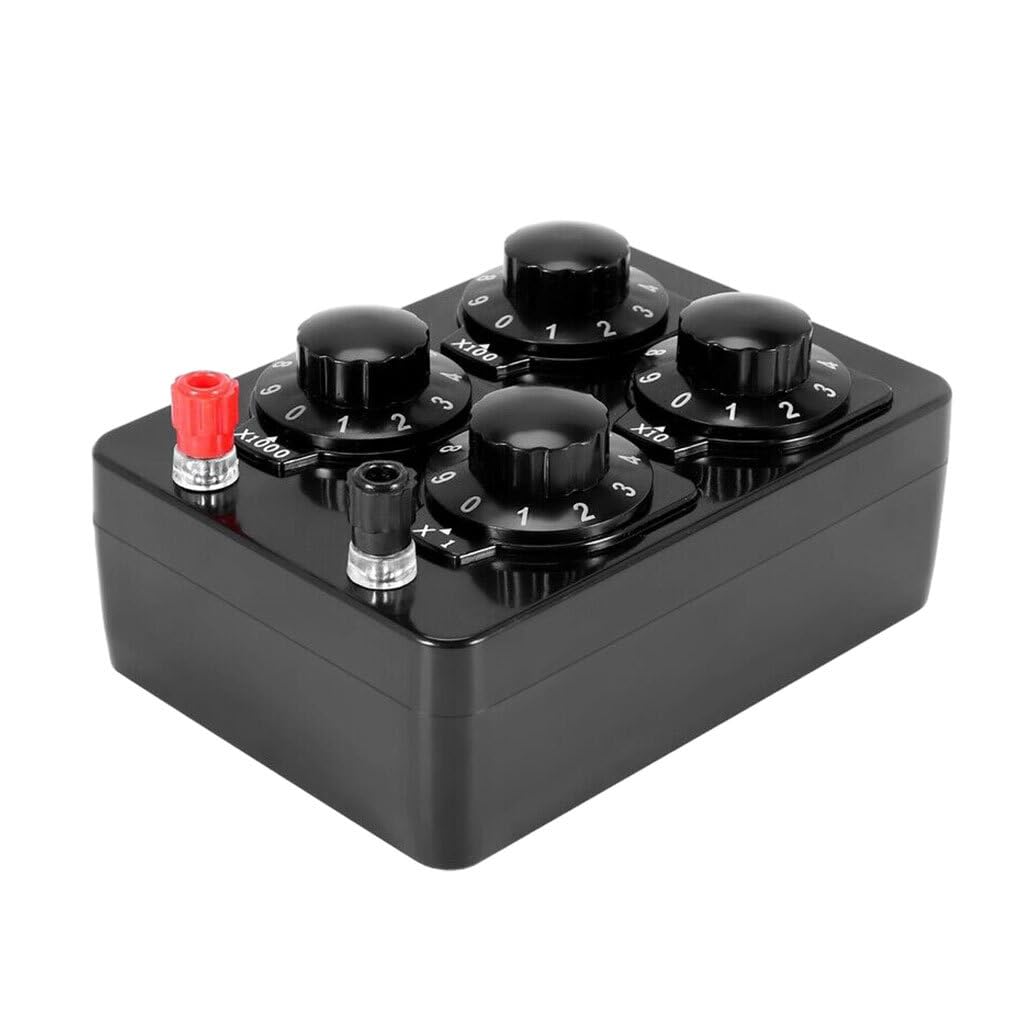 yuwqqoajv Electrical Experimental Instrument Analyze Electromotive Force And Internal Resistance Plastic Ohm Simple Resistance Box