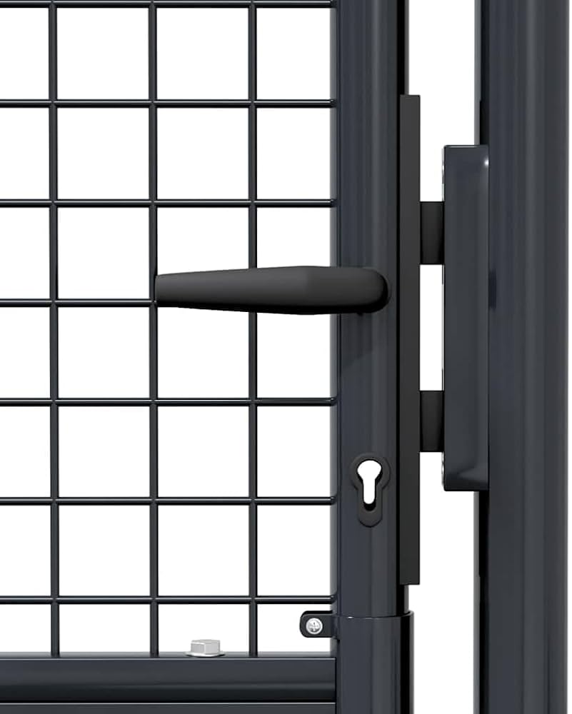 ⭐︎mnrnzn Amazon.com: MINERWALL Mesh Garden Gate Galvanized Steel 39.4