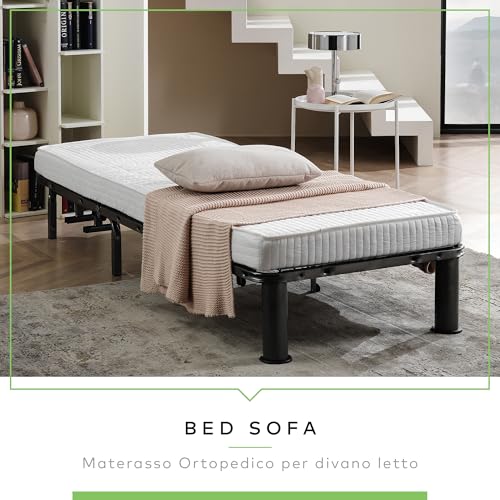 EVERGREENWEB - Mattress Quilted Stretch fabric sprung Mattress, Medium Firm 16 Height Breathable Mattress for Single Bed Memory Pillow included - FASHION CITY - Image 5