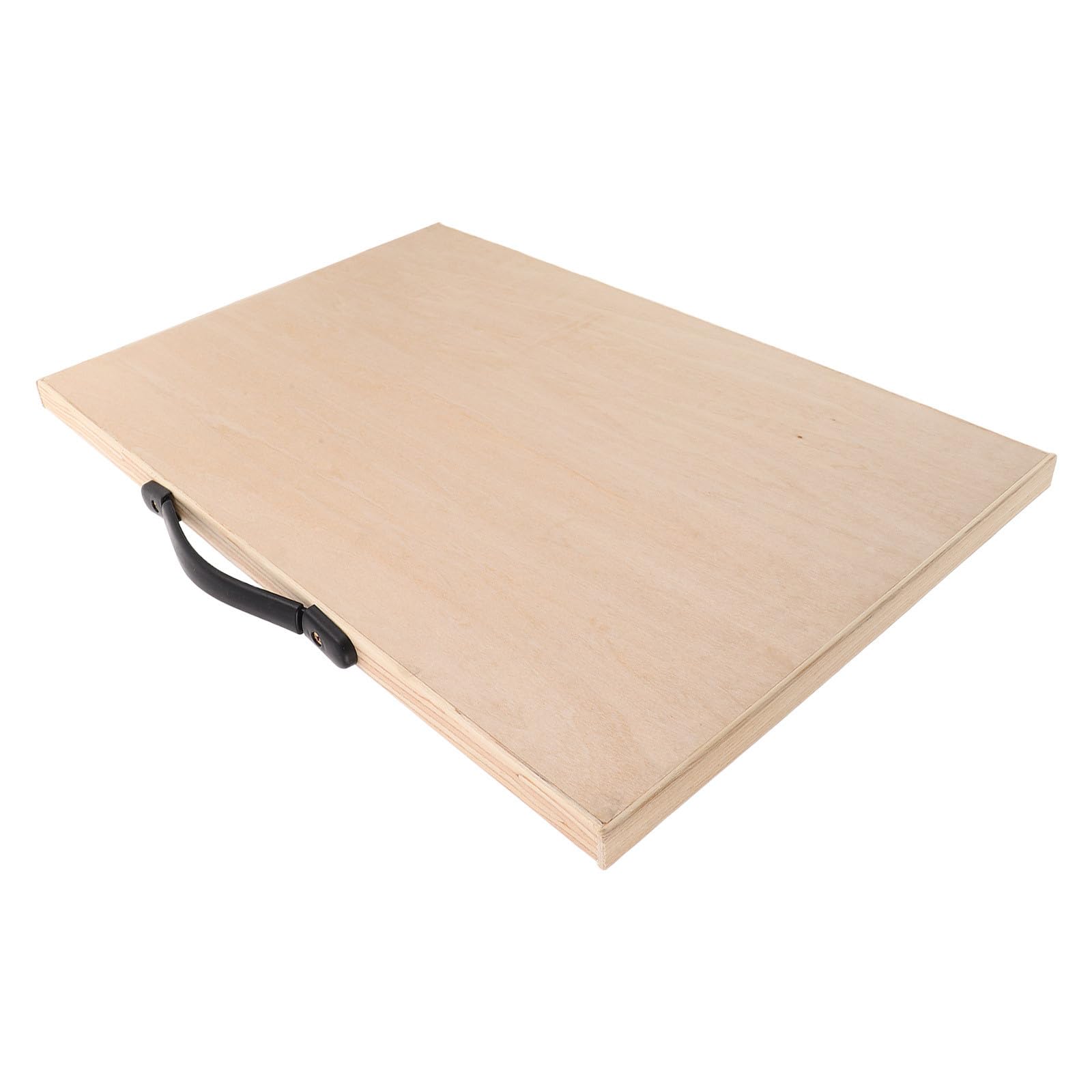 Tablero de dibujo de madera maciza 44,5x30,5 cm portátil para estudiantes