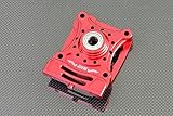 GTBracing Integration DBXL Clutch Bell Carrier for RC Car 1/5 LOSI Desert Buggy XL (Silver/Red) - (C