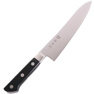 Fujitora FU-808 Chef's Knife, 8.3 inches (210 mm), Made in Japan, Cobalt Alloy Steel, Double Edged, Chef's Knife, For Cutting Meat, Cooking Fish and Vegetables, DP Cobalt Alloy Steel Insert, With