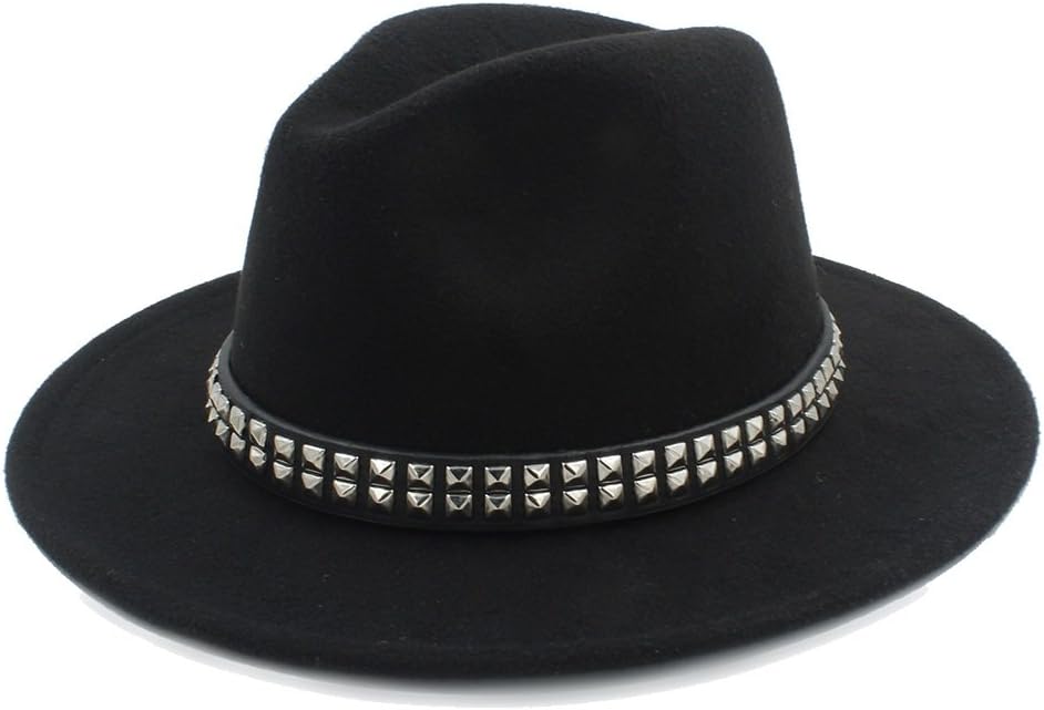 フェルトハット 中折れハット ボーラーハット カンカン帽 つば広 帽子 紳士帽 レディース メンズ リボン レトロ 可愛い 小顔効果 秋冬 Color 10 Size 57 58cm 服 ファッション小物