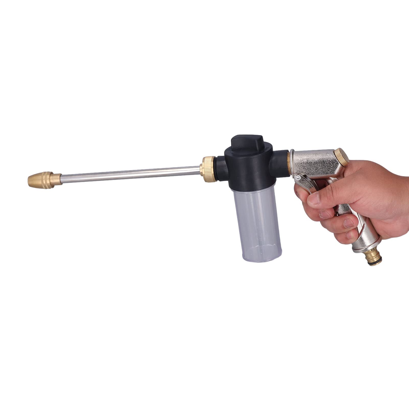 Pistola Ad Acqua Ad Alta Pressione Pistola Idropulitrice Tubo Flessibile Giardino Ugello Spruzzatore Schiuma Rondella Strumento di Pulizia a Spruzzo per Lavaggio Auto Pulizia del Pavimento