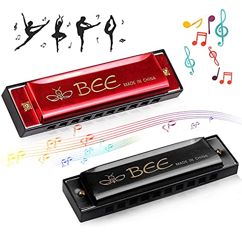 Harmonica pour Enfants, 2 Pièces Harmonica Diatonique, Harmonica Blues Diatonique, Harmonica en Do, Harpe Diatonique… - Les Beatles, Paul McCartney, John Lennon, RIngo Starr, George Harrison Harmonica pour Enfants, 2 Pièces Harmonica Diatonique, Harmonica Blues Diatonique, Harmonica en Do, Harpe Diatonique…