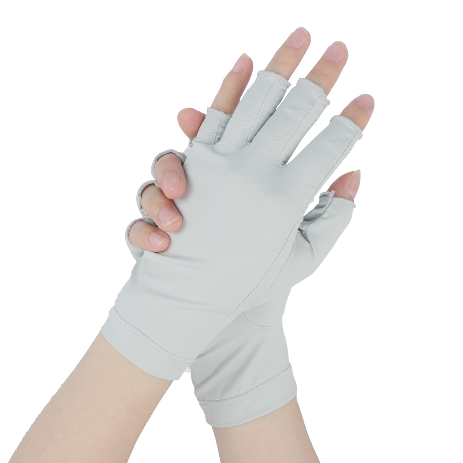 Guanti Donna Protezione Solare UV – Traspiranti, Antiscivolo, Touch Screen, Per Guida E Sport