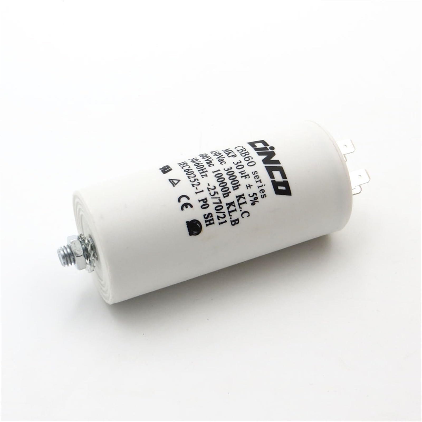 BOJACK CBB60 25UF 450V Condensateur De Démarrage Moteur De Moteur Pour