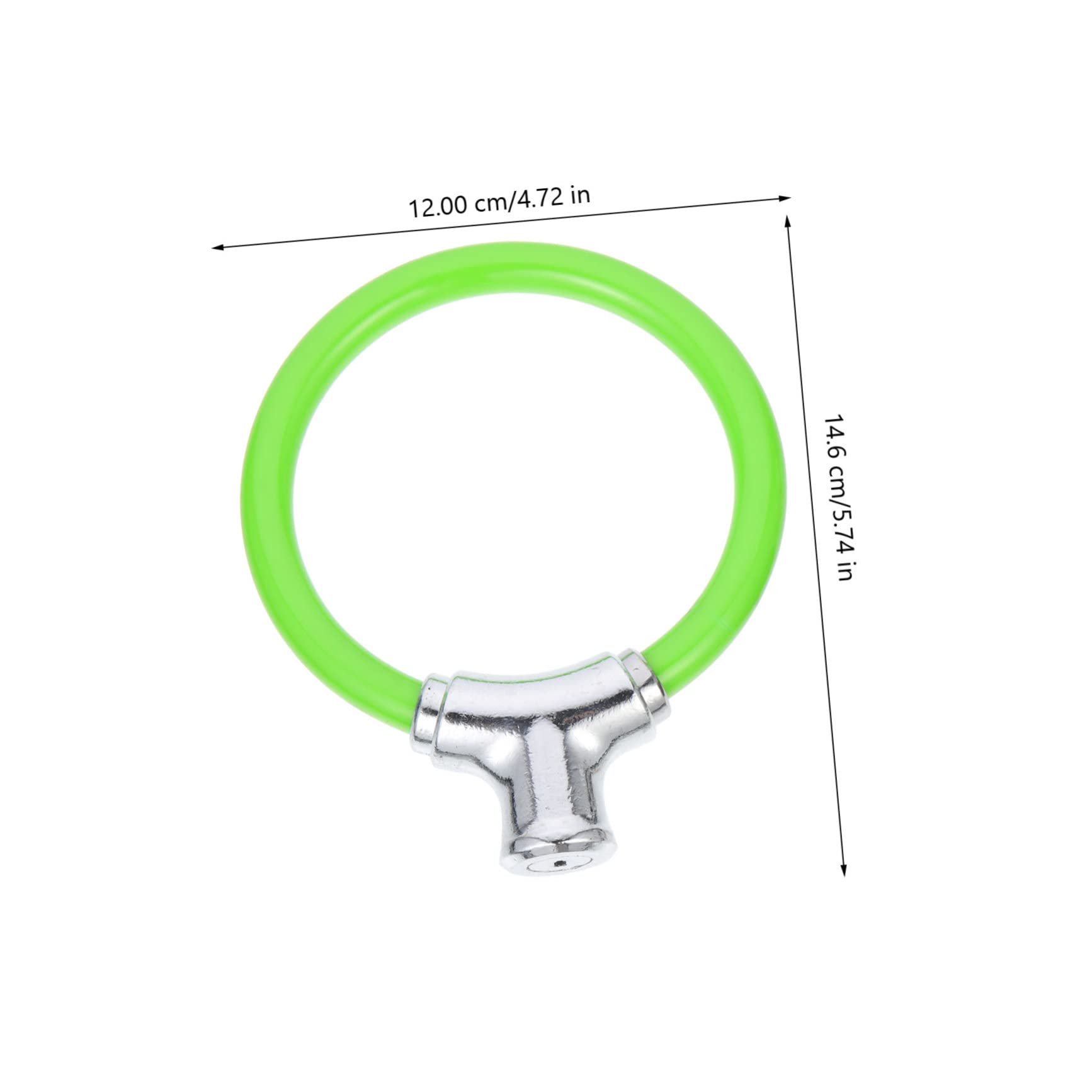 BESTonZON 1Set Security Bike Lock Compact Theft Chain Lock for Bicycles Electric Bikes and Lawn Mowers with Keys and Scratch Design Convenient