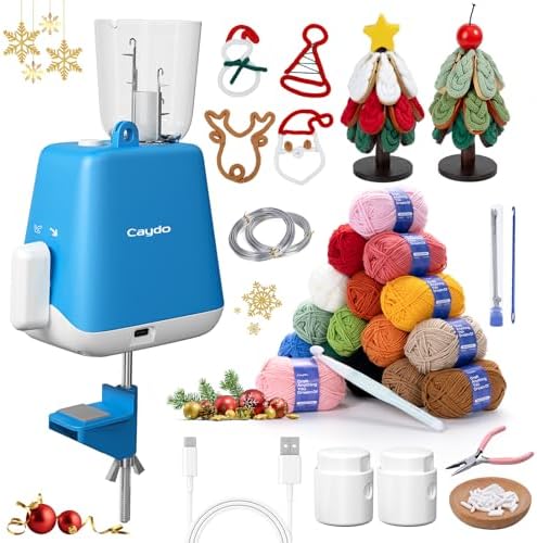Caydo Kit de fabricação iCord para iniciantes, conjunto de tricô ...
