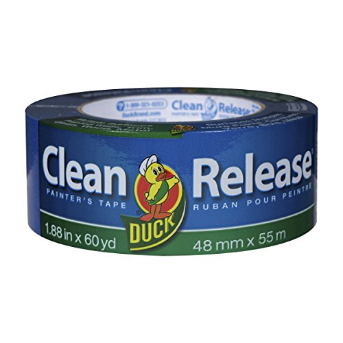 Duck Clean Release Blue Painter's Tape 2-Inch (1.88-Inch X 60-Yard), 12 Rolls, 720 Total Yards, 284372 #TOP2