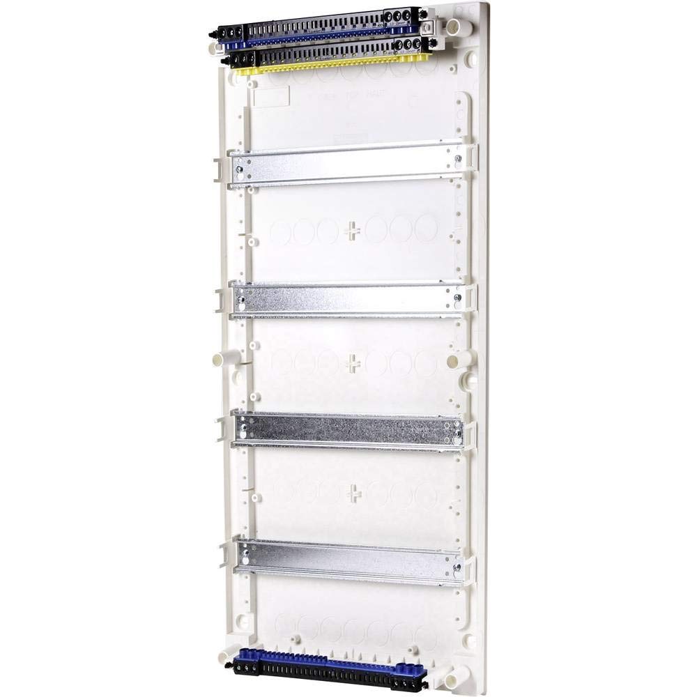 F-tronic 7220061 Aufputz-Kleinverteiler Vision, 48+8 Module, Steckklemme, APV48+8, Weiß