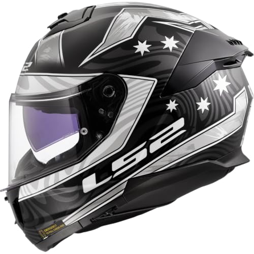 Casque LS2 Stream II GALDAM intégral avec écran solaire et ventilation