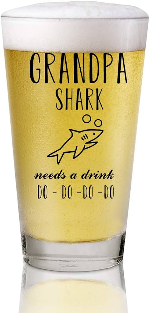 Amazon.co.jp: AGMdesign, Grandpa Shark needs Adrink Do Do Do