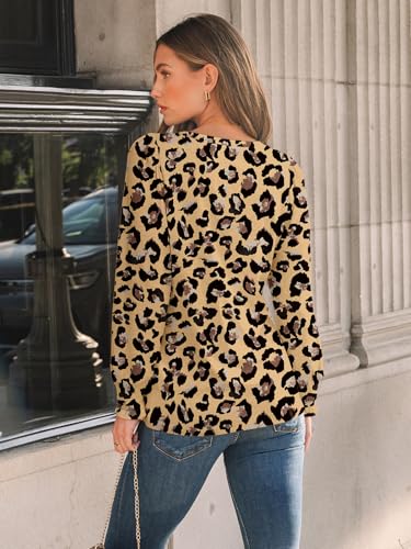 Image of AUTOMET Womens Long Sleeve Shirts Fall Blouses Tops Business Casual Outfits